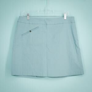 Jamie Sadock Size 12 Blue Pull On Stretch Mini Golf Tennis Pickleball Skort